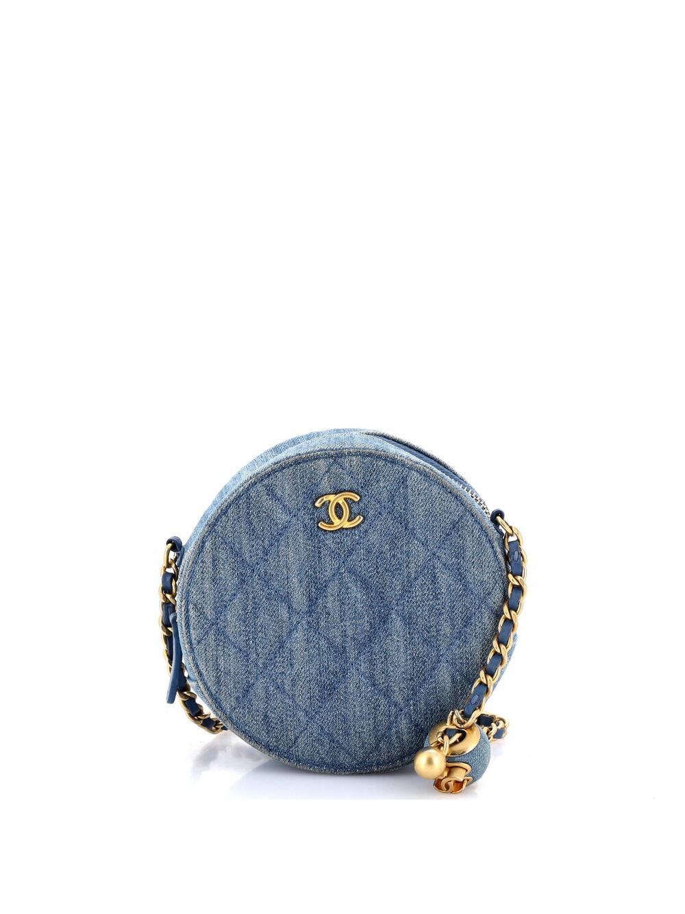 Chanel Pearl Crush Round Clutch With #260954C33B